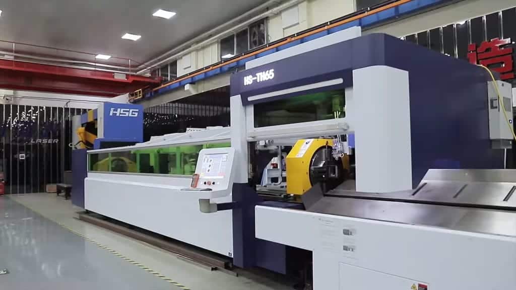 Laser Fiber do cięcia profli i rur stalowych